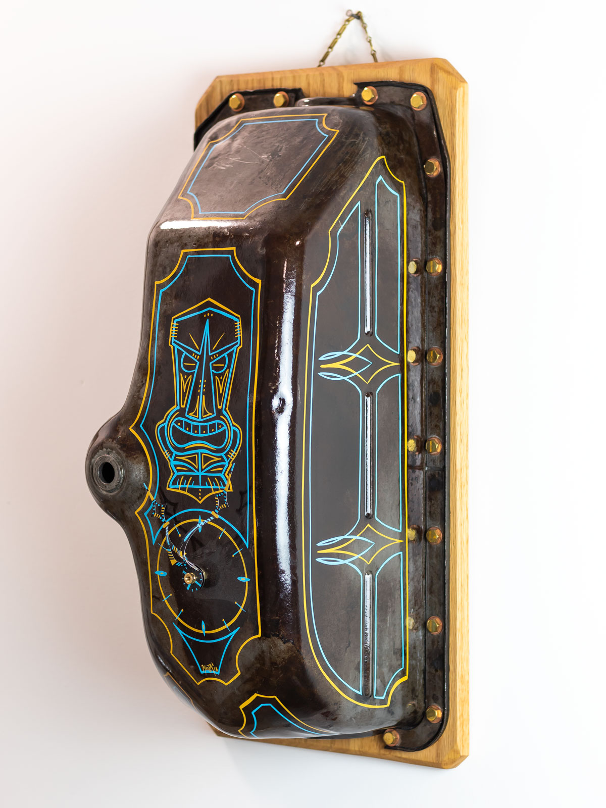 Ford Model "A" Oil Pan GTiki Clock
