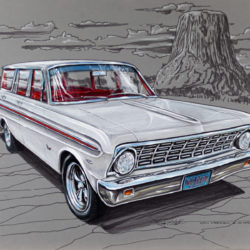 YOUR CAR HERE commissioned works