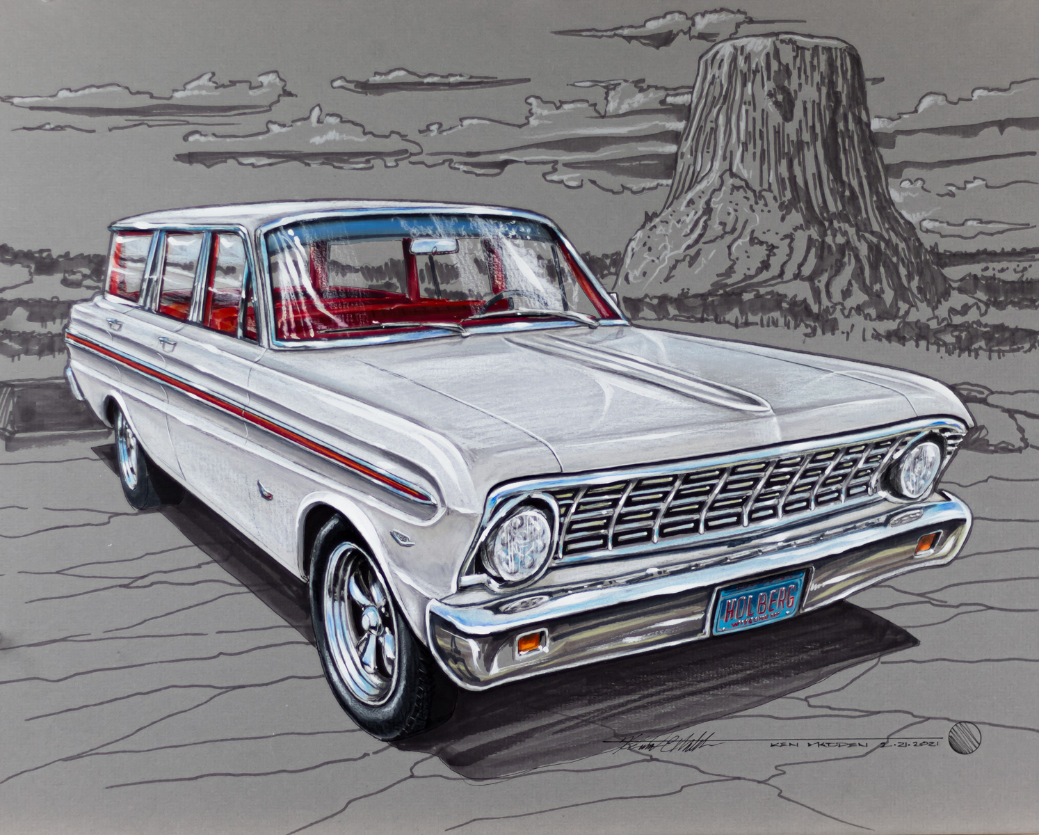 YOUR CAR HERE commissioned works