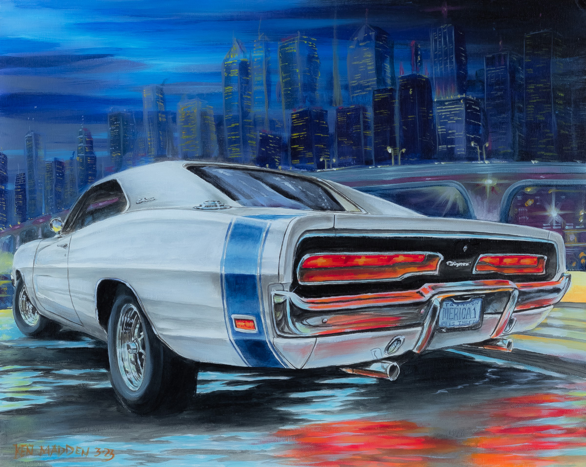 dodge charger r/t muscle car