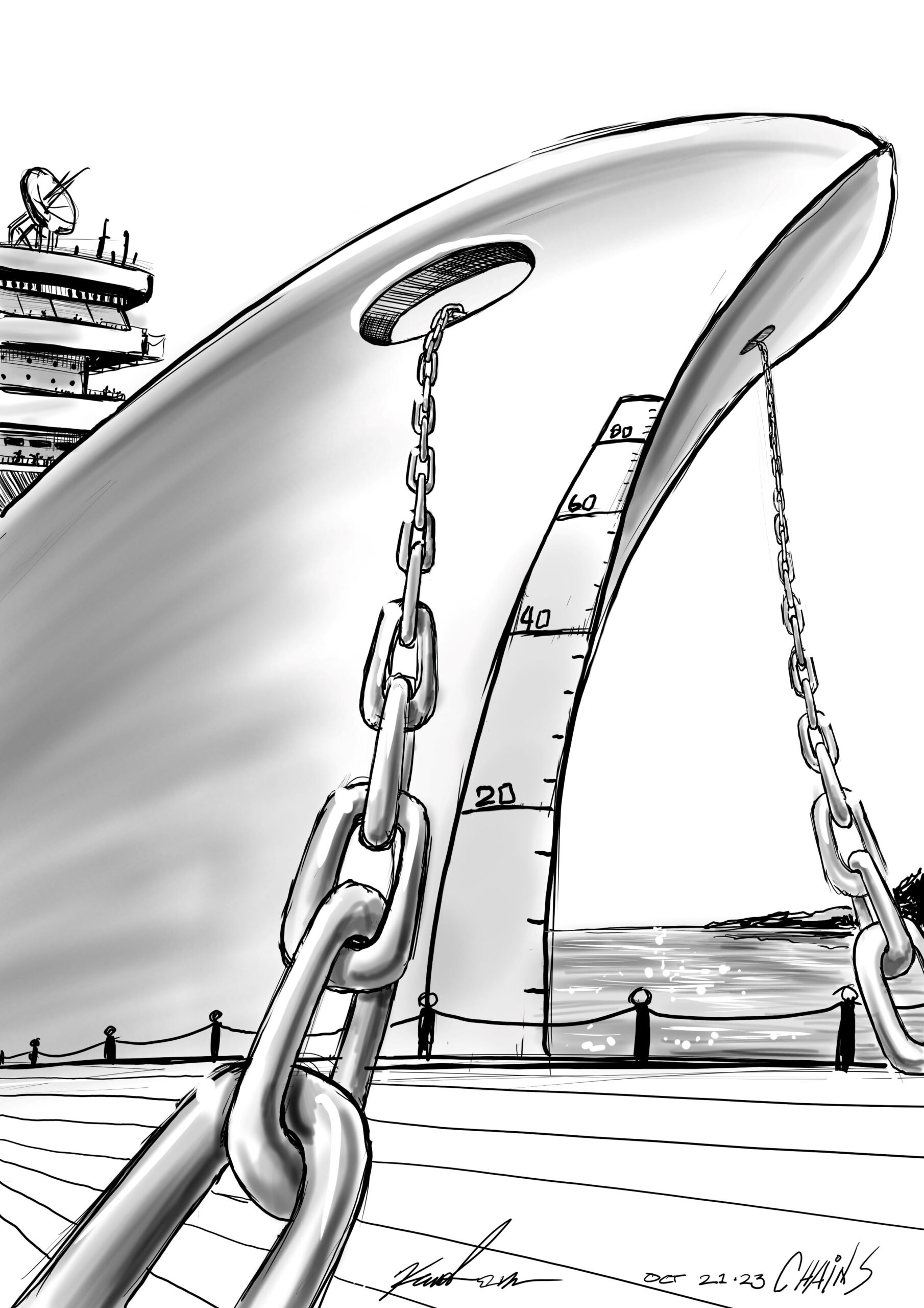 ship, cruise ship, water