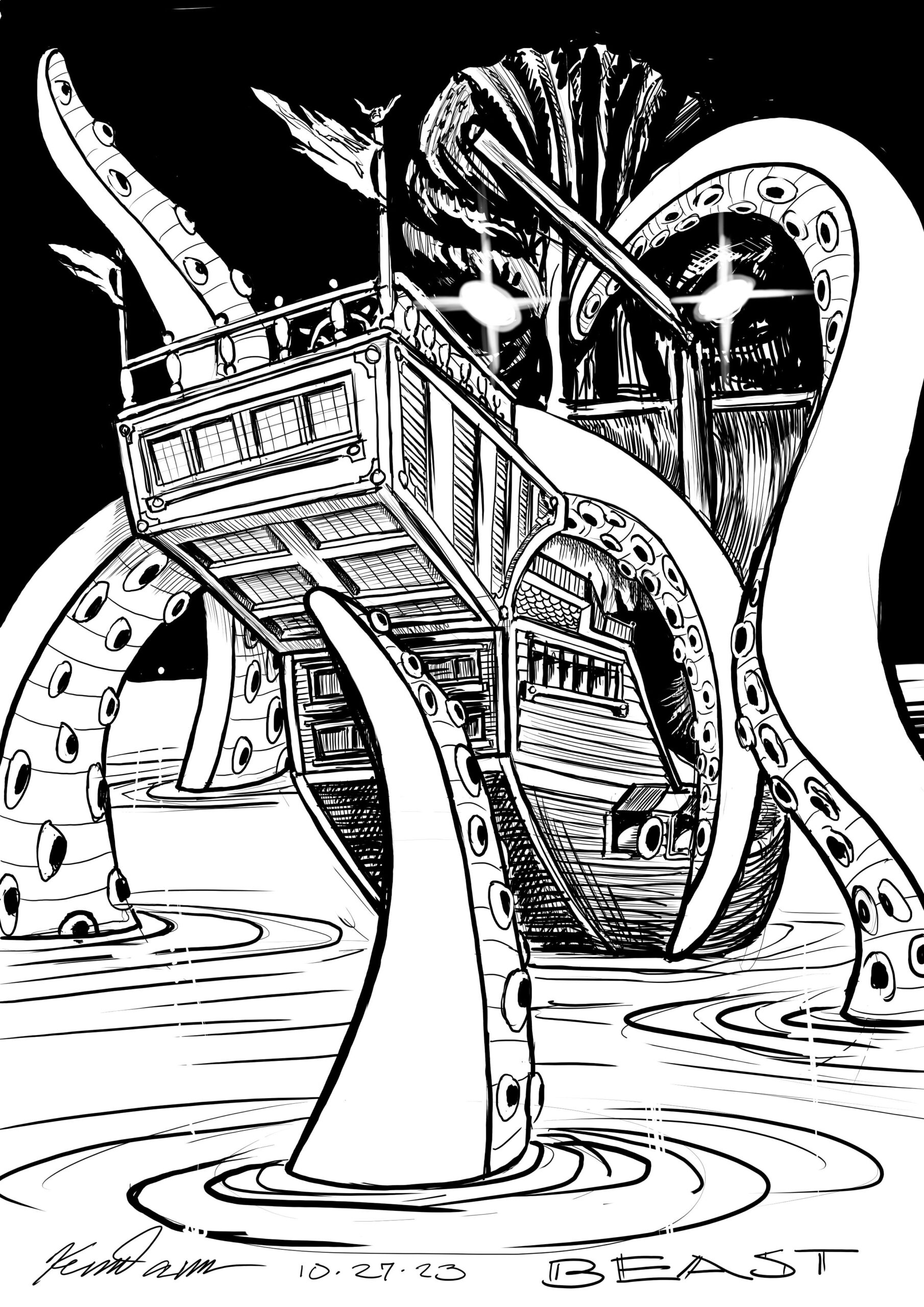 Eccentric Coloring Book One - Image 3