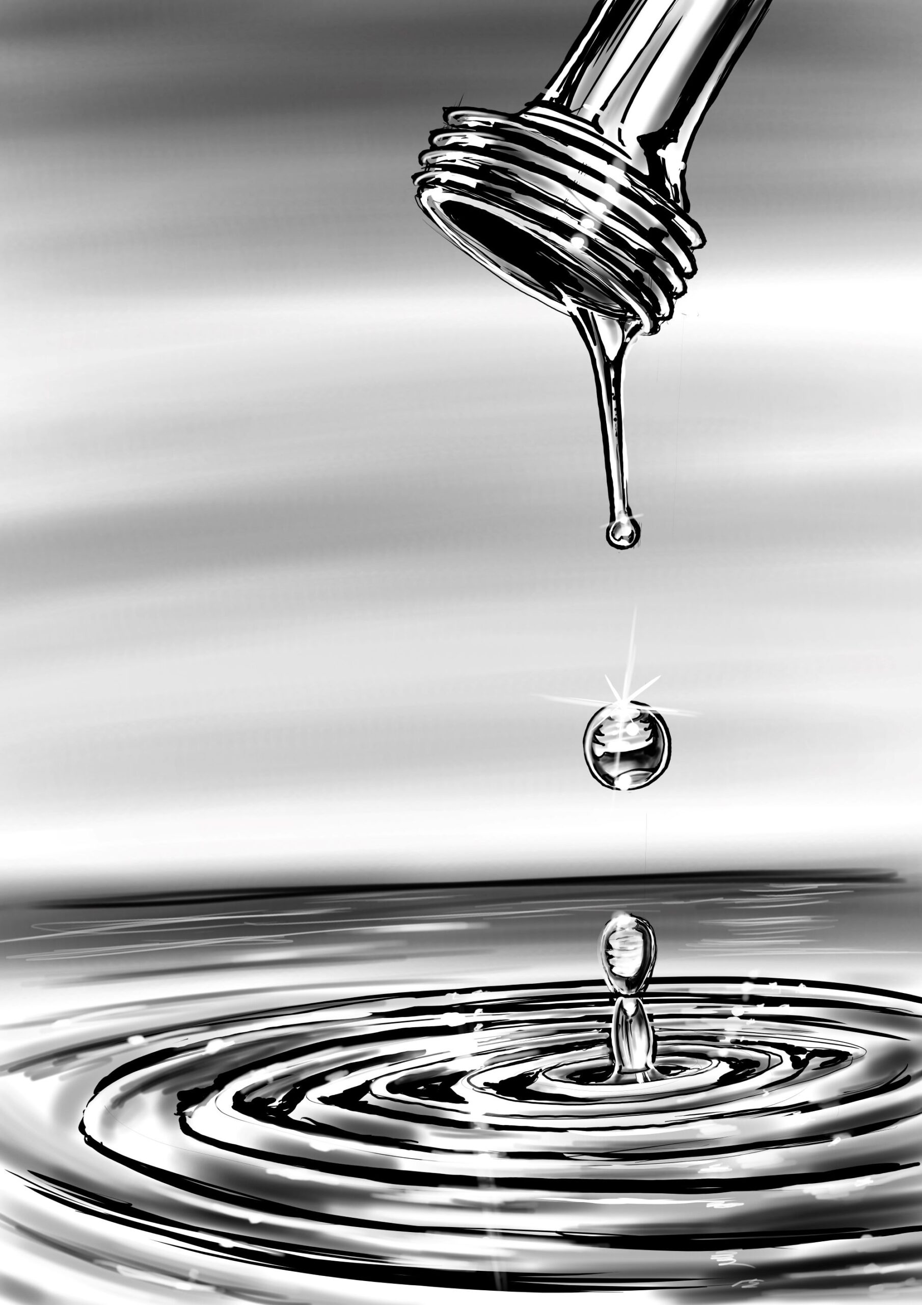 home, water, nature, drip,