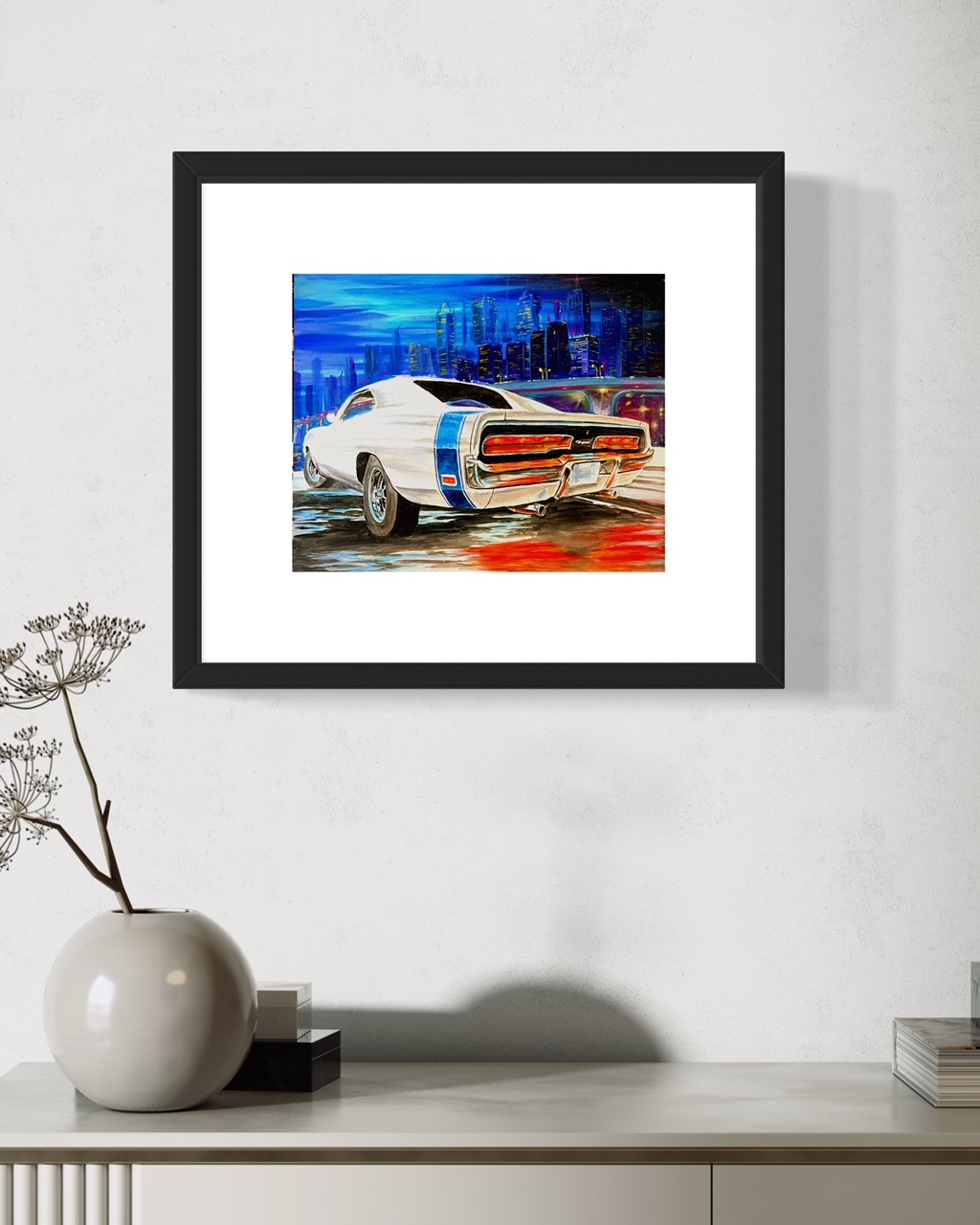 Charger 8" x 10" Limited Edition Print