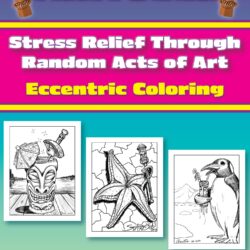 TIKITOBER ART/COLORING BOOK